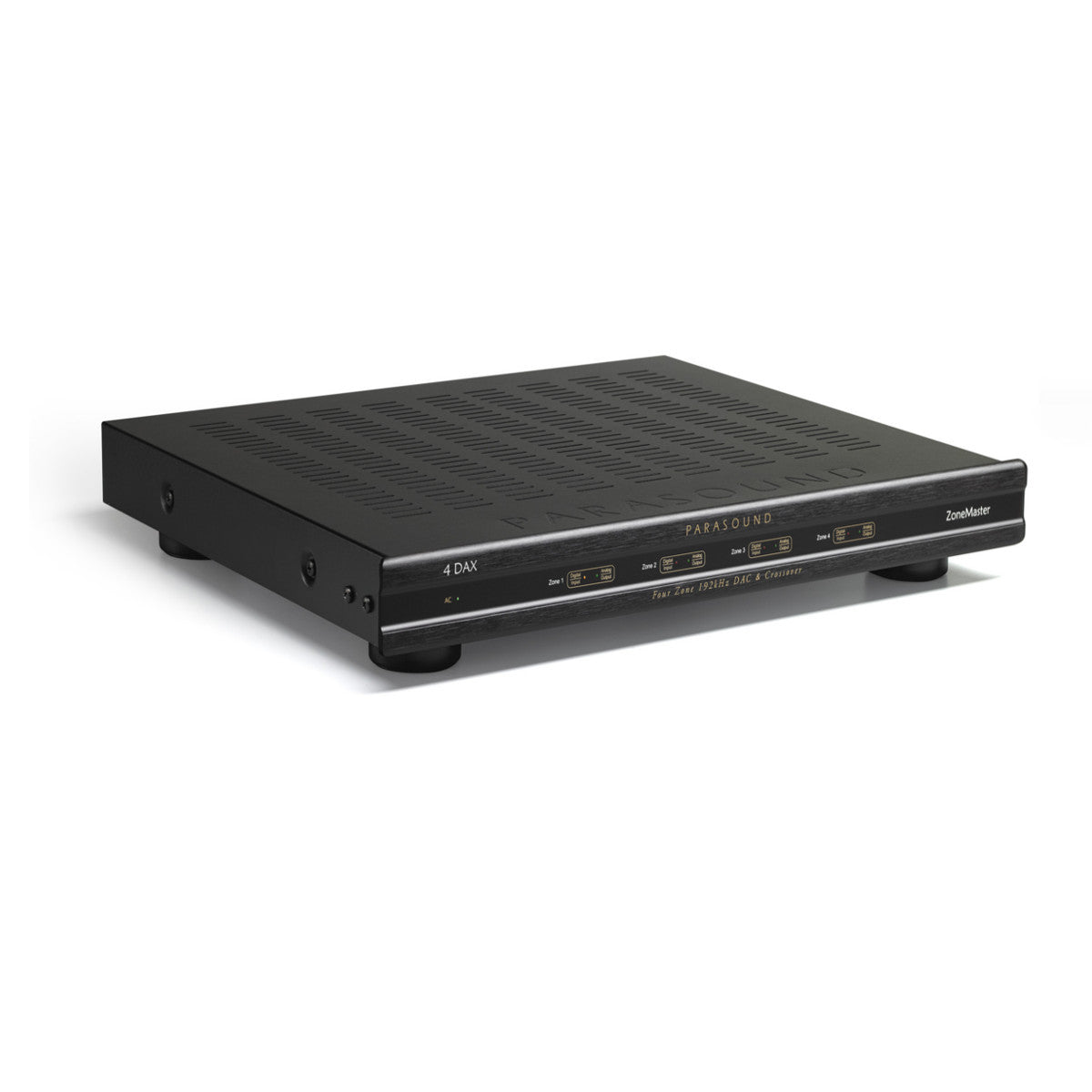 Parasound ZoneMaster 4 DAX Four Zone DAC - Angled View