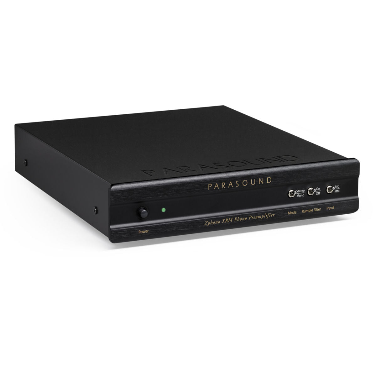 Parasound Zphono XRM Phono Preamplifier - Angled View
