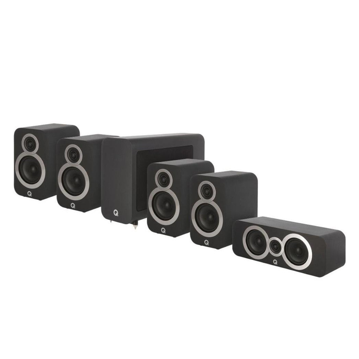 Q Acoustics 3010i Cinema 5.1 Channel Speaker Package - Ooberpad