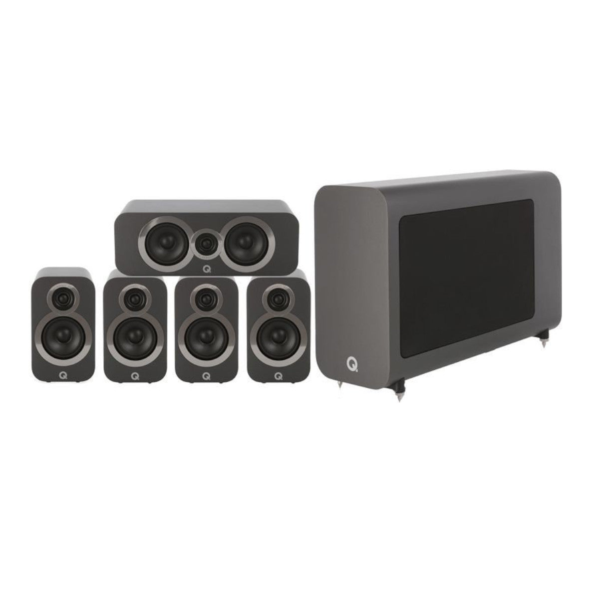 Q Acoustics 3010i Cinema 5.1 Channel Speaker Package 
