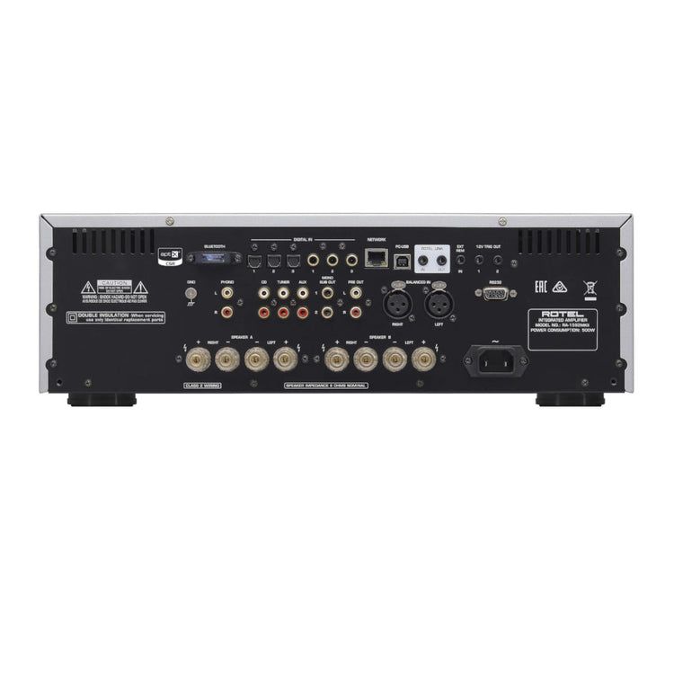 Rotel RA-1592 MKII Integrated Amplifier- Rear View