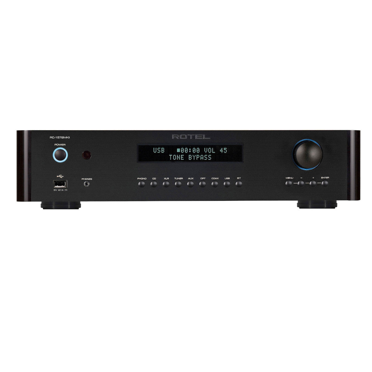 Rotel RC-1572 MKII Stereo Preamplifier (Black) 
