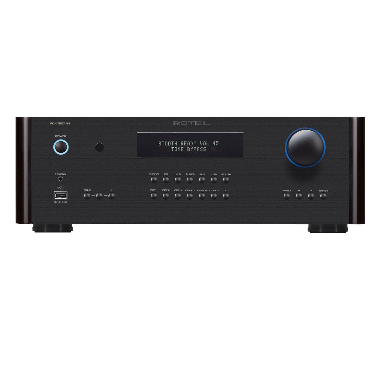 Rotel RC-1590 MKII Stereo Preamplifier (Black) - Ooberpad India