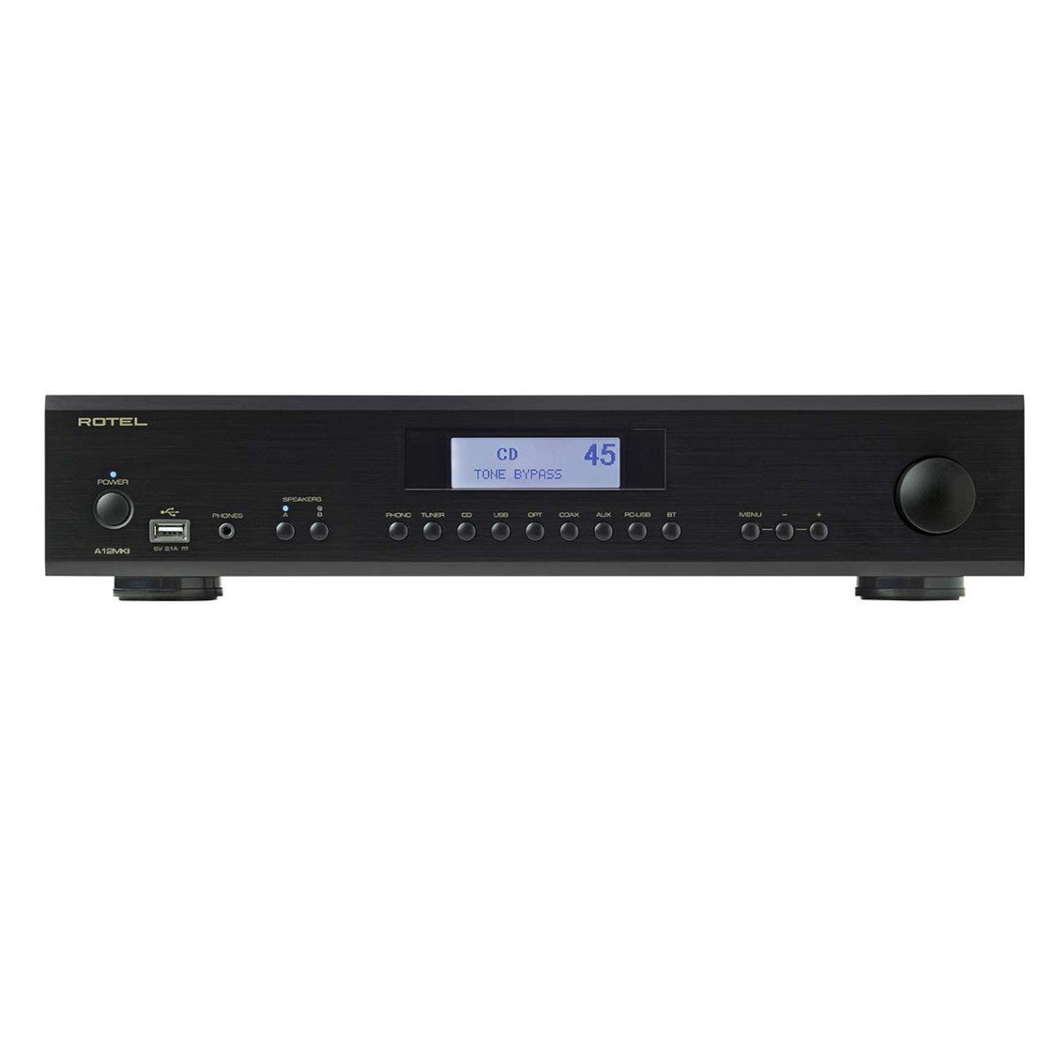 Rotel A12 MKII Integrated Stereo Amplifier (Black) 