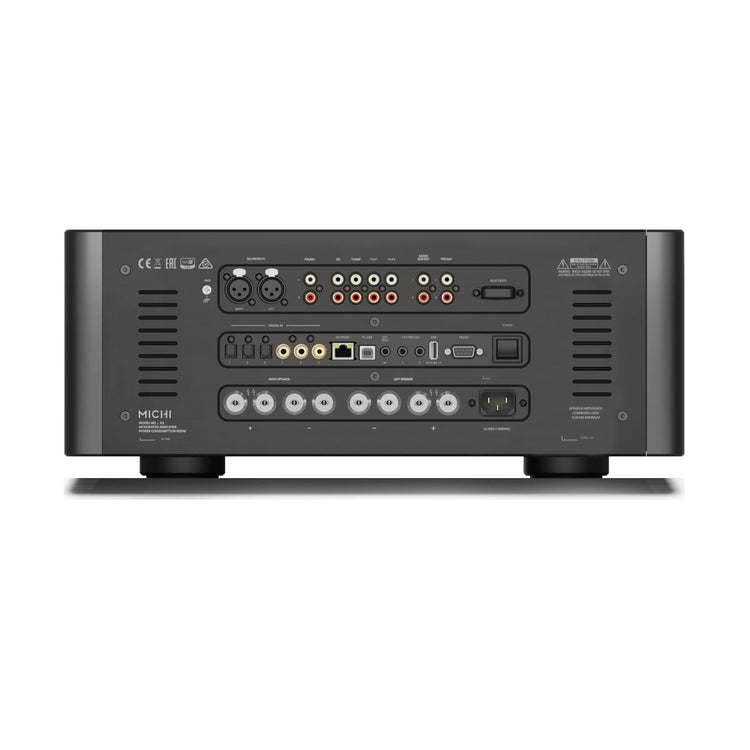 Rotel Michi X5 Integrated Amplifier - Rear View