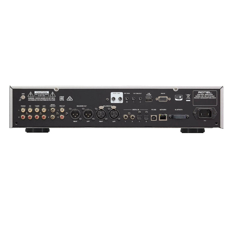 Rotel RCD-1572MKII Compact Disk Player - Rear View
