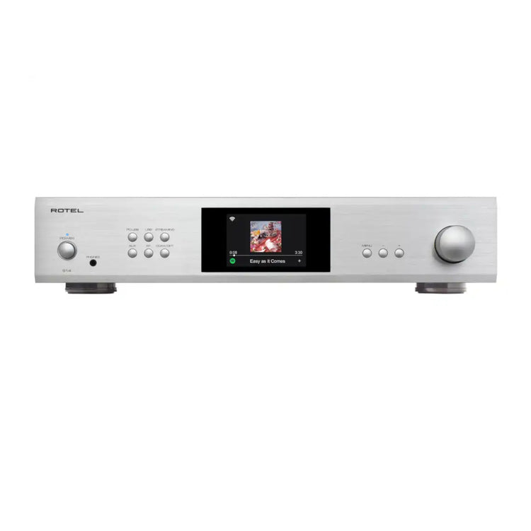 Rotel S14 Integrated Streaming Amplifier (Silver) - Ooberpad India