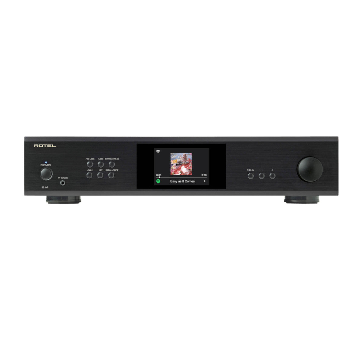 Rotel S14 Integrated Streaming Amplifier (Black) - Ooberpad India