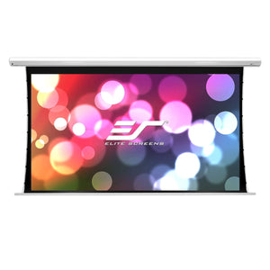 Elite Saker Tab Tension MaxWhite® FG Electric Motorized 16:9 Projection Screen - Ooberpad India