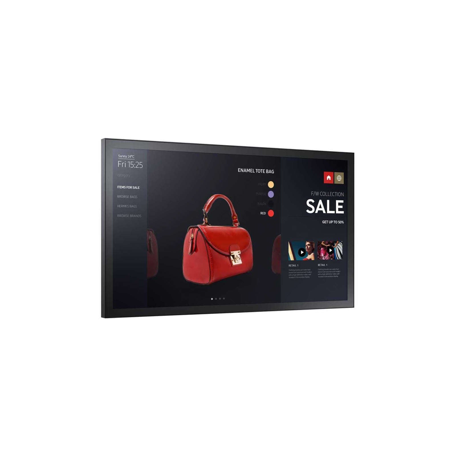 Samsung PMF-BC Series Smart Signage Touch Display