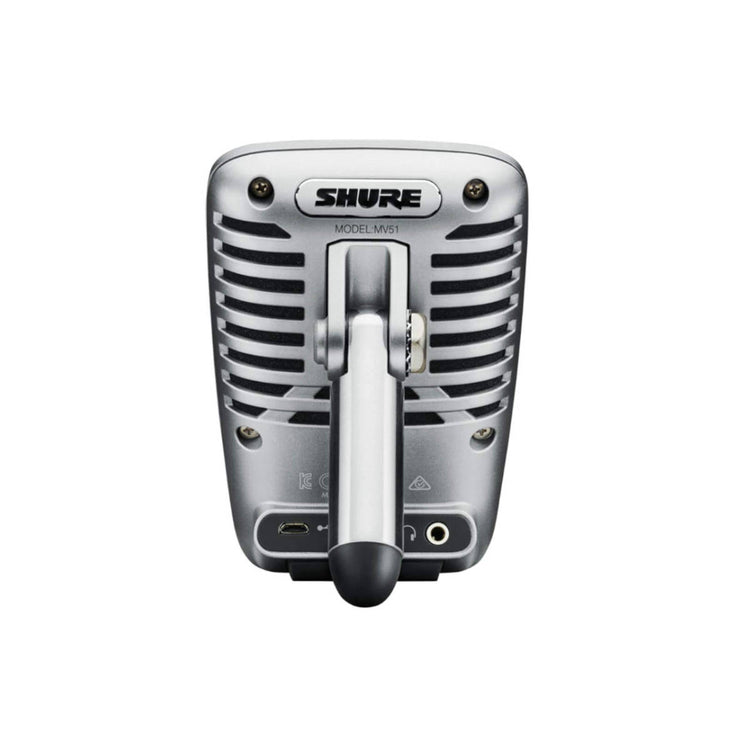Shure Motiv MV51 Digital Large-Diaphragm Condenser Microphone