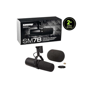 Shure SM7B Cardioid Vocal Dynamic Studio Microphone