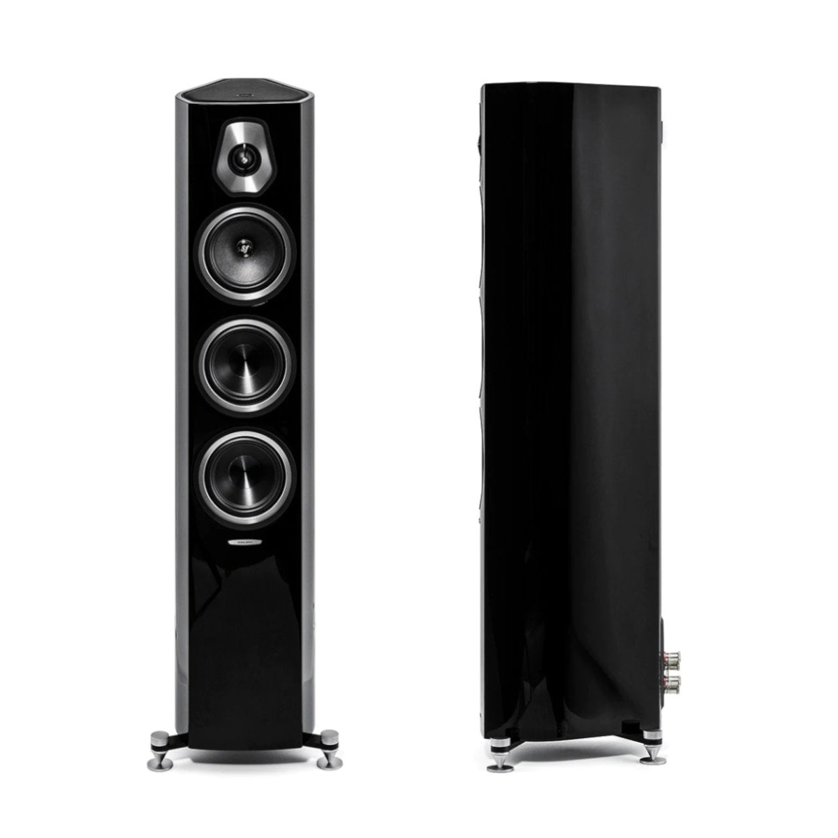 Sonus faber Sonetto III Floorstanding Speaker (Black) - Ooberpad India