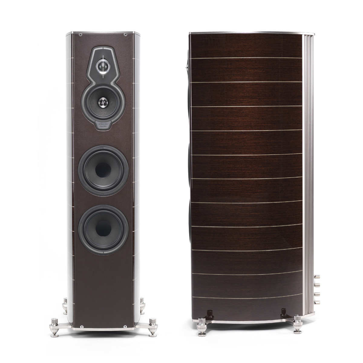 Sonus faber Serafino Tradition Floorstanding Speaker - Wenge (Pair) - Ooberpad India