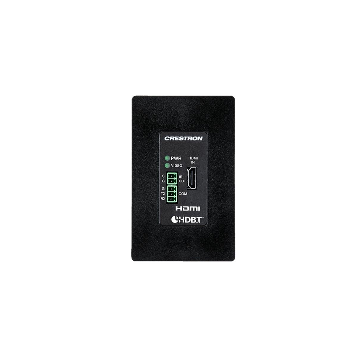 Crestron DM-TX-4K-100-C-1G-B-T  Wall Plate 4K DigitalMedia 8G+® Transmitter 100, Black Textured - Ooberpad