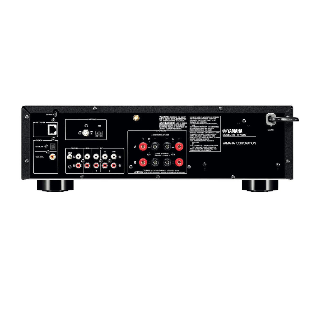 Yamaha R-N303 Network Stereo Receiver with Wi-Fi, Bluetooth and MusicCast