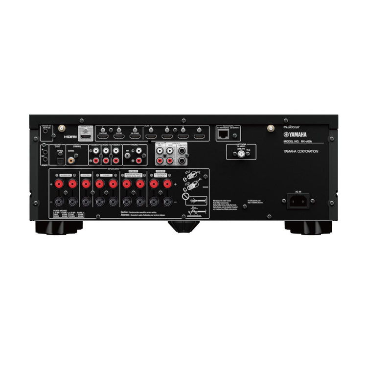 Yamaha RX-A2A 7.2-channel AV Receiver with 8K HDMI and MusicCast - Ooberpad