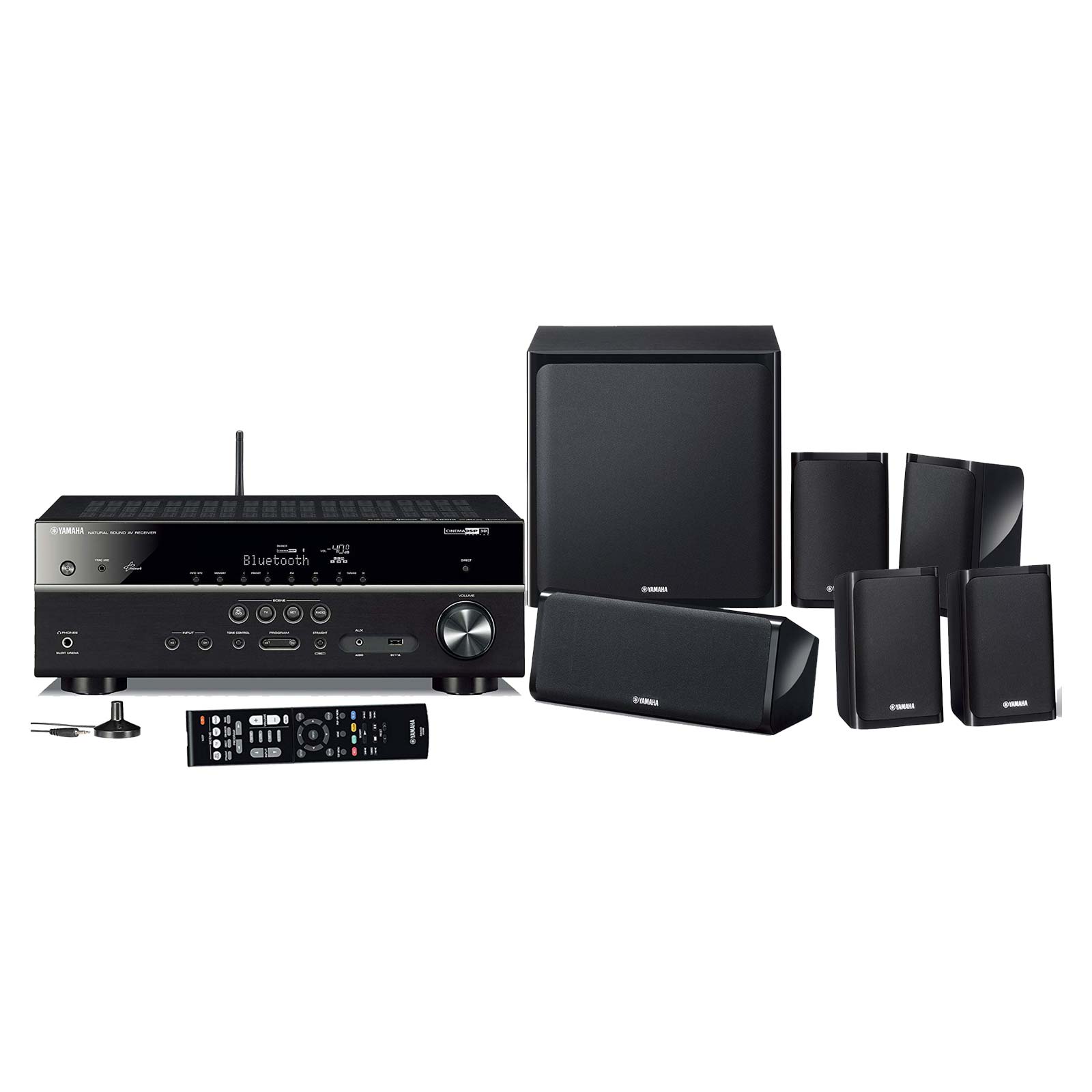 Yamaha YHT-3072-IN 5.1 Home Theatre System with Active Subwoofer -  Ooberpad